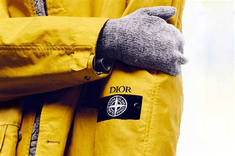 stone island dior keychain|dior stone island crossover.